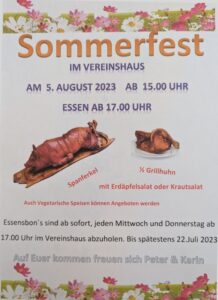 Sommerfest 2023